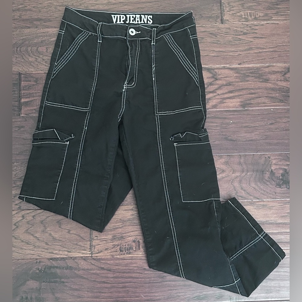VIP Jeans Black Cargos